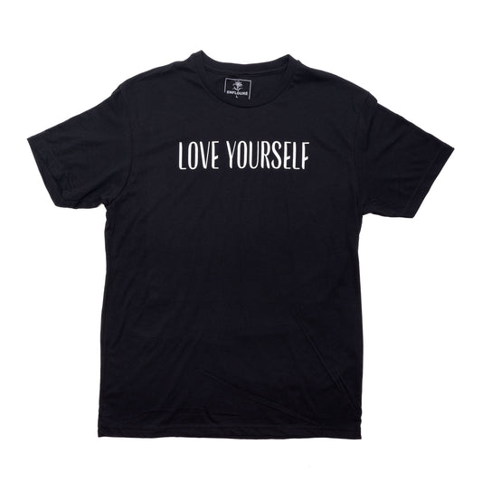 Love Yourself Short Sleeve Black T Shirt